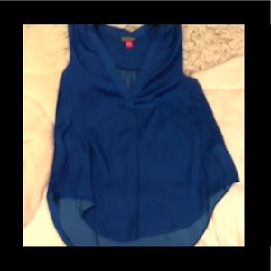 Cobalt blue blouse